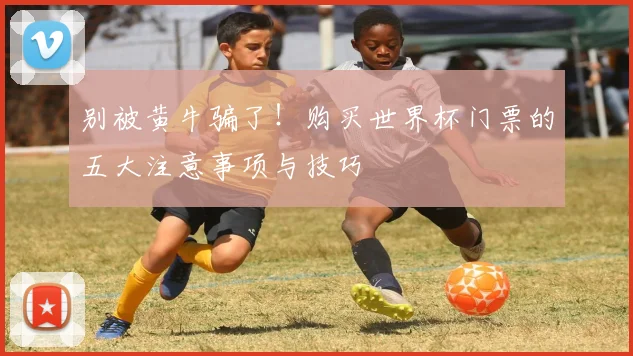 别被黄牛骗了！购买世界杯门票的五大注意事项与技巧
