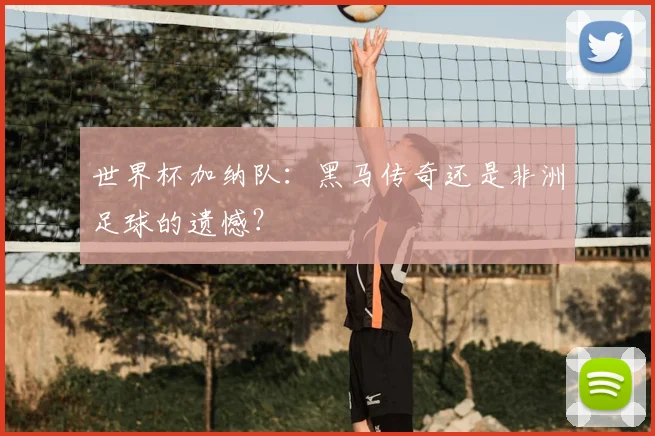 世界杯加纳队:黑马传奇还是非洲足球的遗憾?