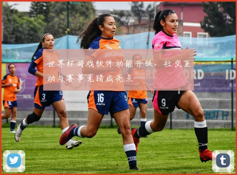 世界杯游戏软件功能升级，社交互动与赛事竞猜成亮点